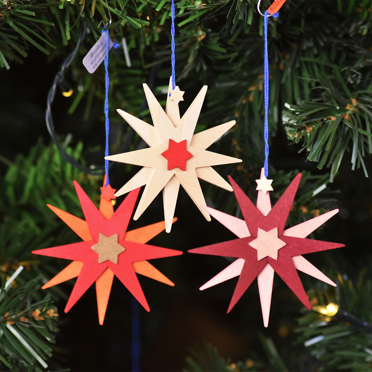 Moravian Star - Red - Christmas tree decoration